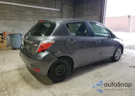 2012 Toyota Yaris из США, поврежденный, VIN JTDKTUD35CD521613